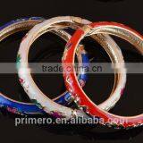 Wholesale Flower Enamel Assorted Colored Cloisonne Bracelet &Bangle thumbnail-6