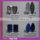 Taiwan acrylic stones flat back/acrylic butterfly beads for garment
