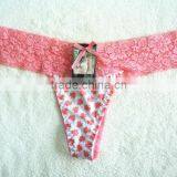 Panties Supplier Cotton Sexy Thongs for Women