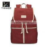 China Shop Online Drawstring Backpack Canvas Back Pack for Women