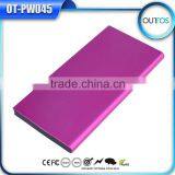 5V Aluminum Mobile Phone Portable Dual Usb Charger