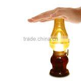 Retro Classic Blow LED Lamp USB Rechargeable Blowing Control Kerosene Candle Lamp Dimmable Night Lamp Desktop Room Decoration thumbnail-2