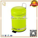 Europe USA Market Wholesales Metal Trash Bin Round Bedroom 5L Trash Bin