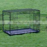 Pet Dog Wire Crate With Two Doors thumbnail-1