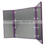 Vanity Girl Hollywood Three Sides Led Lighted Makeup Mirror thumbnail-3