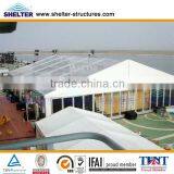 25m x 50m Permanently Installed Glass Wall Marquee Tents for Sale thumbnail-1