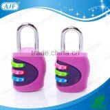 AJF TSA Style Fashion Modeling 3 Digits Colorful Novel High Quality Custom Luggage Bag Lock Quality Choice thumbnail-4