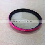Pink 52mm uv Filter Camera Filter