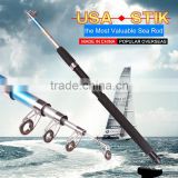 Superhard 99% Carbon 2.1 M-3.6 M Portable Telescopic Fishing Rod