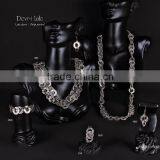 Ring Earring Bracelet Necklace Authentic Turkish Ottoman Ethnic Antique Jewelery Set Made in Istanbul thumbnail-2