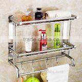 Wholesale Market Stainless Steel Three Layers Bathroom Shelf thumbnail-1