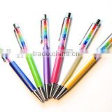 Custom logo sparkly rainbow crystal pen