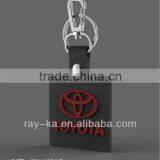 Men's Leather Keychain