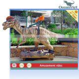 Theme Park Coin Operated Animatronic Walking Dinosaur Rides thumbnail-4