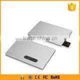 Promotional Gift Metal Credit Card Usb Flash Drive thumbnail-1