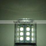 E27 12W 27x5050SMD 1050LM 5500-6500K Cool White Light LED Corn Bulb (85-265V)