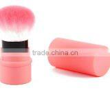 Colorful Retractable Round Hair Kabuki Brush thumbnail-5