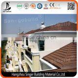 High Quality Alum Type Chinese Roof Tile, 0.4mm Steel Slate Roof Tiles for Sale thumbnail-4