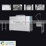 Professional Double Cylinder and Spray Tunnel Type Electric Auomatic Detergent Freshener Dishwasher thumbnail-1