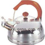 special design stainless steel water kettle best whistling kettle with bakelite handle