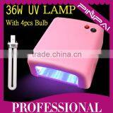 Professional Nail Art Good Quality Pink and White 36W UV Lamp Quality Choice thumbnail-1