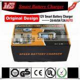 Smart Car Battery Chargers 12A Universal Charger for Car thumbnail-6