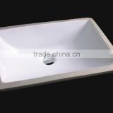 Xiamen Rectangular Bathroom Ceramic Wash Sink Sizes