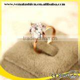 manufacturer good quality finger white zircon ring