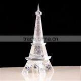 High Quality Crystal Eiffel Tower Christmas Ornament