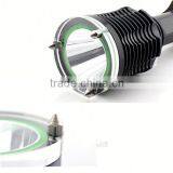 1158 New Design!! XM-L T6 LED Ultra Power Aluminum Torch Light Rechargeable Led With Emergency Hammer thumbnail-3