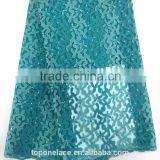 Korea Tulle Lace African Embroidered Tulle Lace Beaded Tulle Fabric thumbnail-4