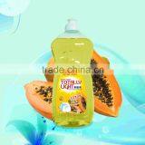 750g papaya flavor liquid detergent manufacture