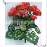 High Quality H29cm Red Fake Garden Flowers Artificial Cyclamen thumbnail-1