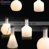 RoSH CE 110-220V White Glass Table Lamp; Glass Table Lamp