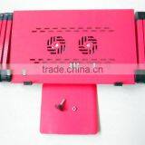 GX-07 Adjustable Aluminum Stackable Portable Laptop Table/desk With USB Fan thumbnail-6