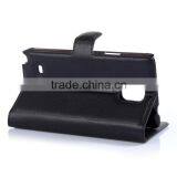 Hot Selling Ultra Thin Lichee PU Leather Case Wallet Folio Flip Cover for Samsung GALAXY Note 4 thumbnail-6