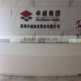 White Modern Salon Reception Desk / Fast Food Restaurant Reception Desk