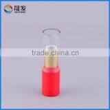 Small Empty Plastic Red Cosmetic Empty Lipstick Tube thumbnail-1