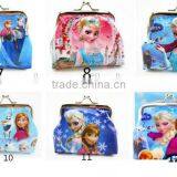 Cheap PVC Frozen Kid Coin Purse Wallet