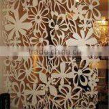 New Design Laser Cut Wall Panels Stainless Steel Perforated Sheets