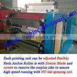 Siemens Mitsubishi PLC Controlled 2 Lanes Italy Design Embossing Printing High Speed Automatic 1/8 Napkin Folding Machine thumbnail-5