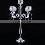 Crystal Candelabra Wholesale Tall Silver Candelabra for Wedding Centerpieces thumbnail-1