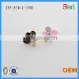 High Quality Crystal Flower Rhinestone Pearl Buttons For Wedding Supplies thumbnail-4