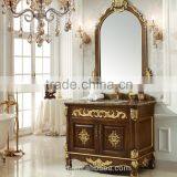 Royal Gold Bathroom Vanity With Soft Close Hinges WTS201 thumbnail-6