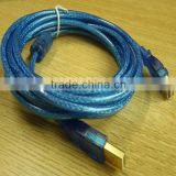 USB A Male to A female extension cable For data transfermission serial cable