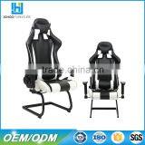China Manufacturer 180 Degree Backward Cyber Cafe Furniture High Back Ergonomic PU Leather Gaming Chair Racing Seats thumbnail-5