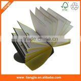 Custom Color Logo Printed Twisted Sticky Notes,memo Pad,spiral Paper Block