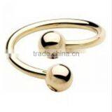 Fashion 316L Steel Eyebrow Ring Twister Body Piercings Jewelry thumbnail-1