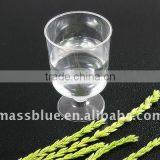 160ml Disposable Goblet Champagne Glass