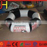 1.5m Diameter PVC Tarpaulin Inflatable Water Round Ring For Sale thumbnail-1